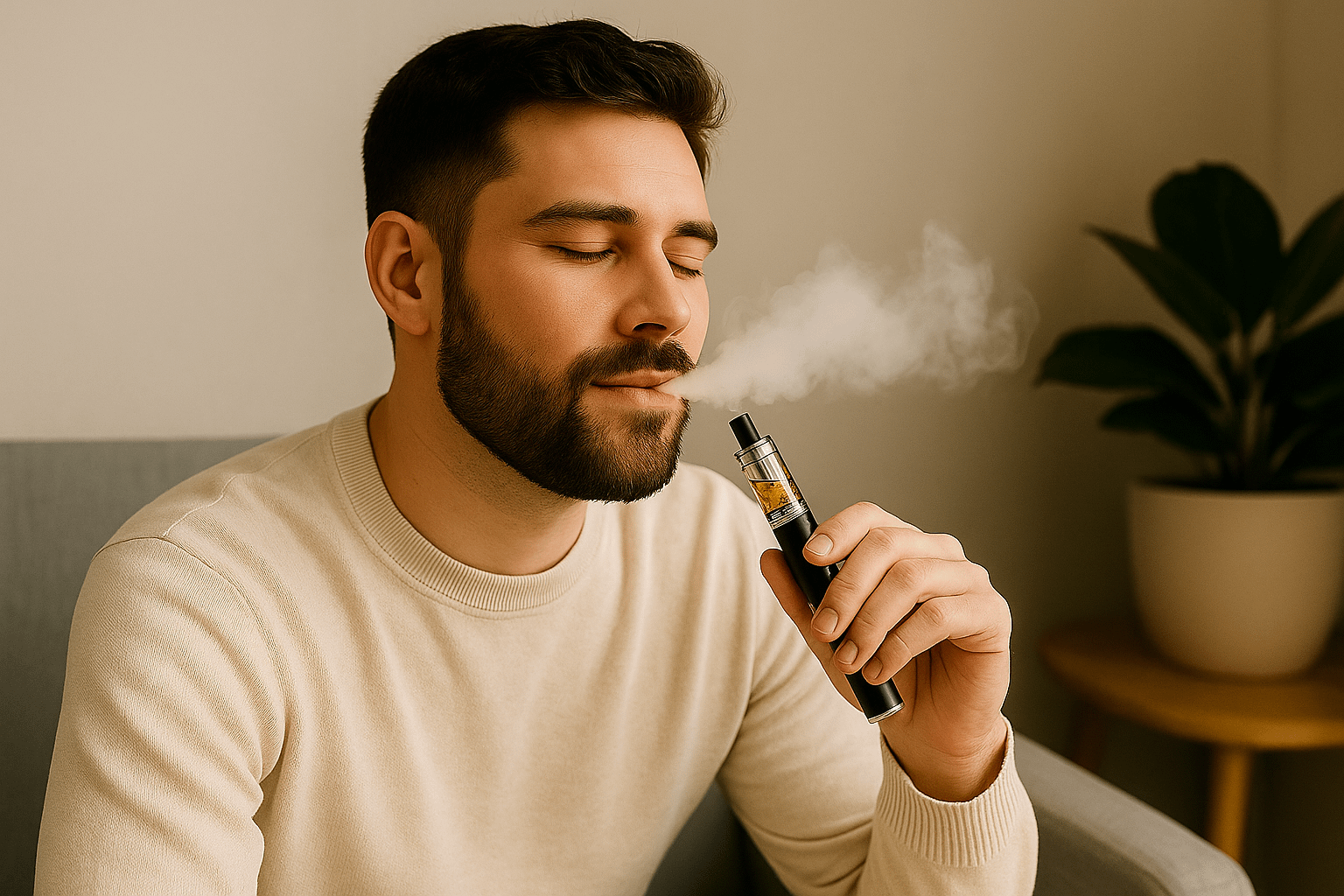 ゆっくりMTLで吸う