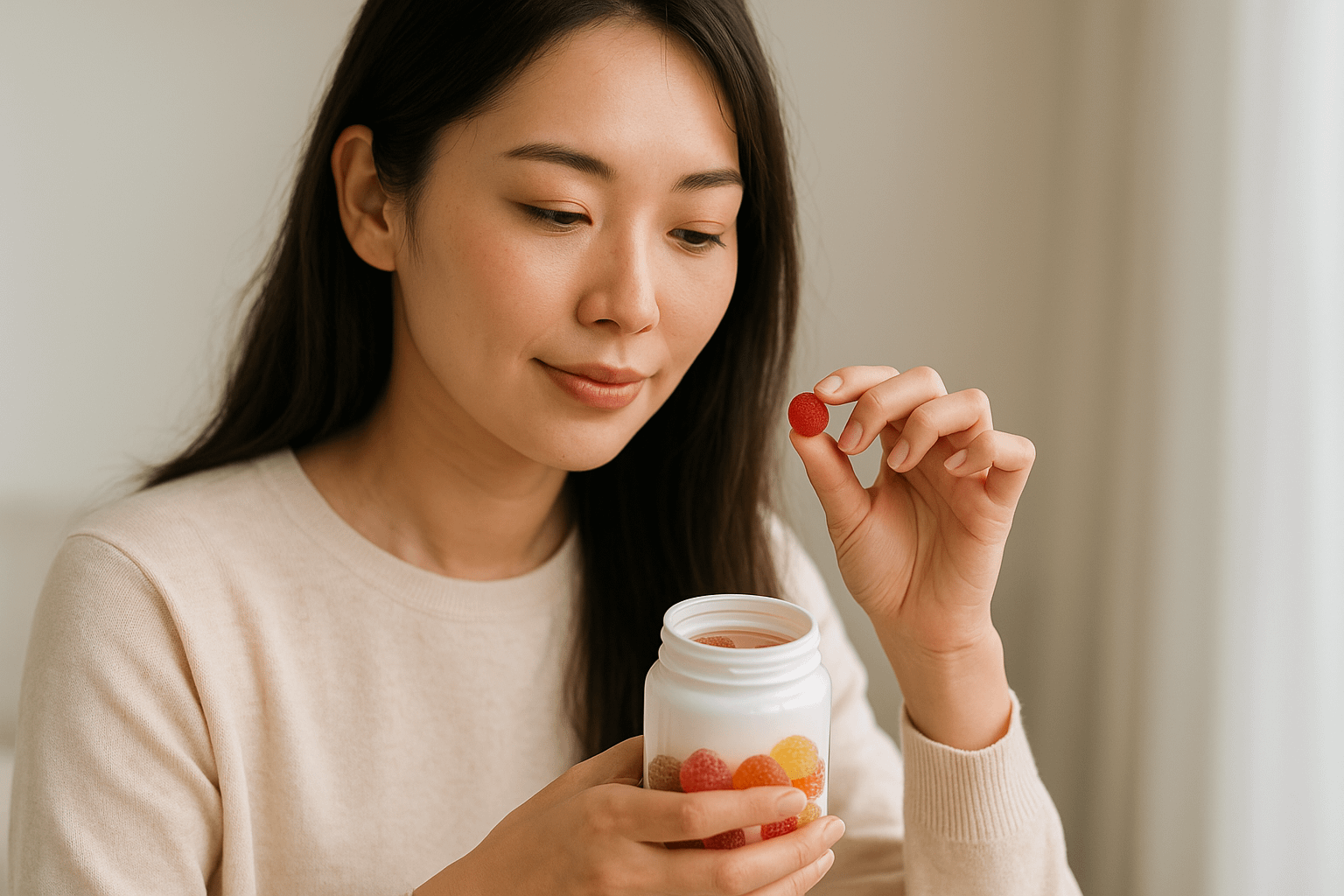 CBDグミの用量を決める(5〜10mgから)