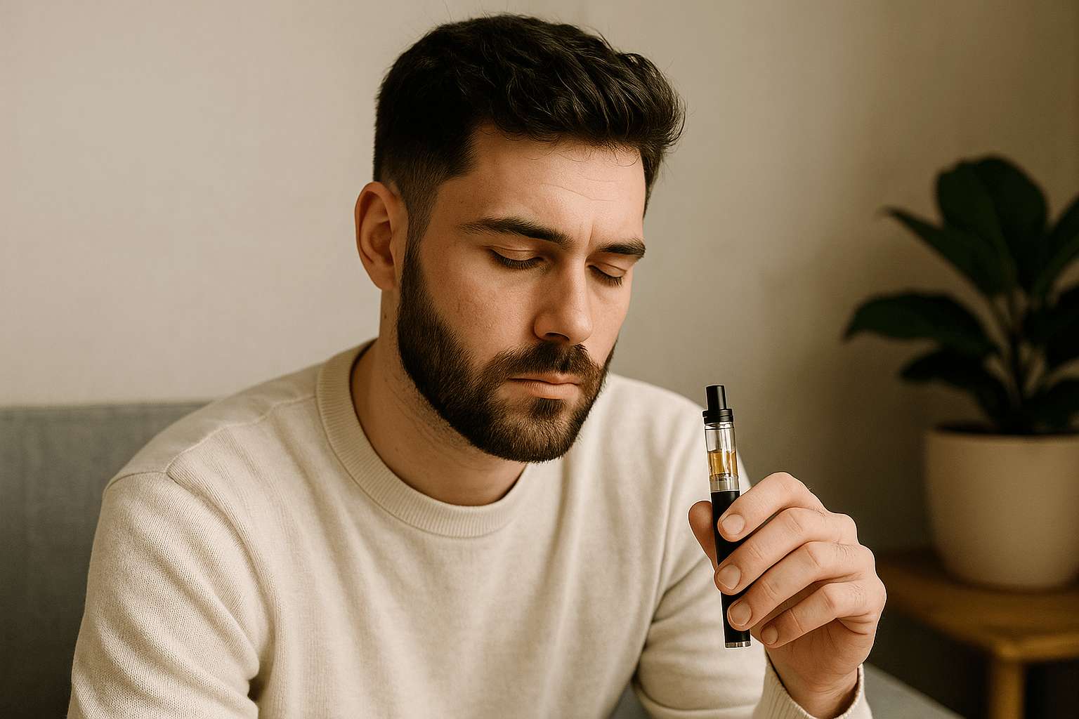 デバイス準備(充電・コイルにリキッドを浸透)